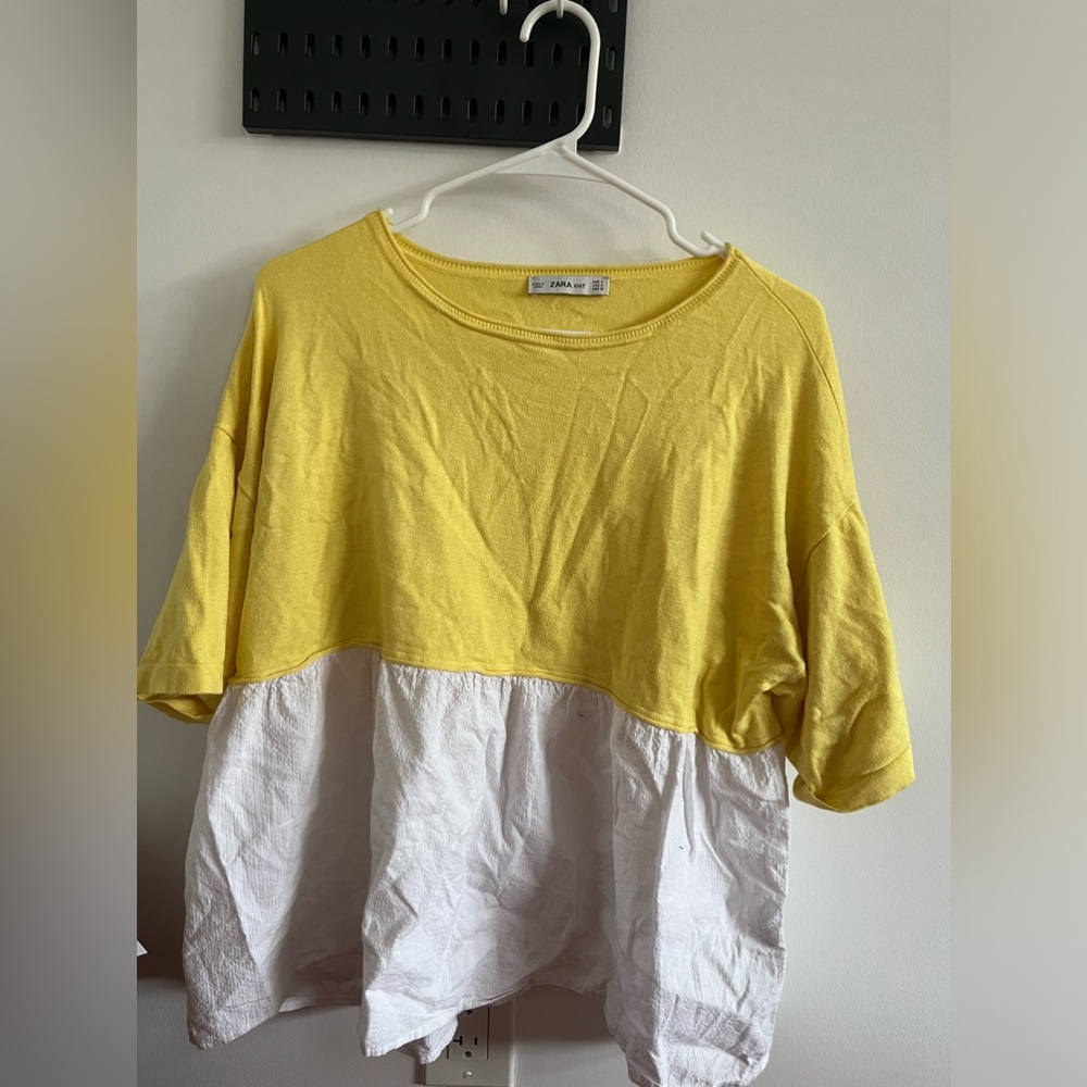 Zara oversized t shirt